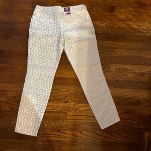 Old Navy Metallic Patterned Pants